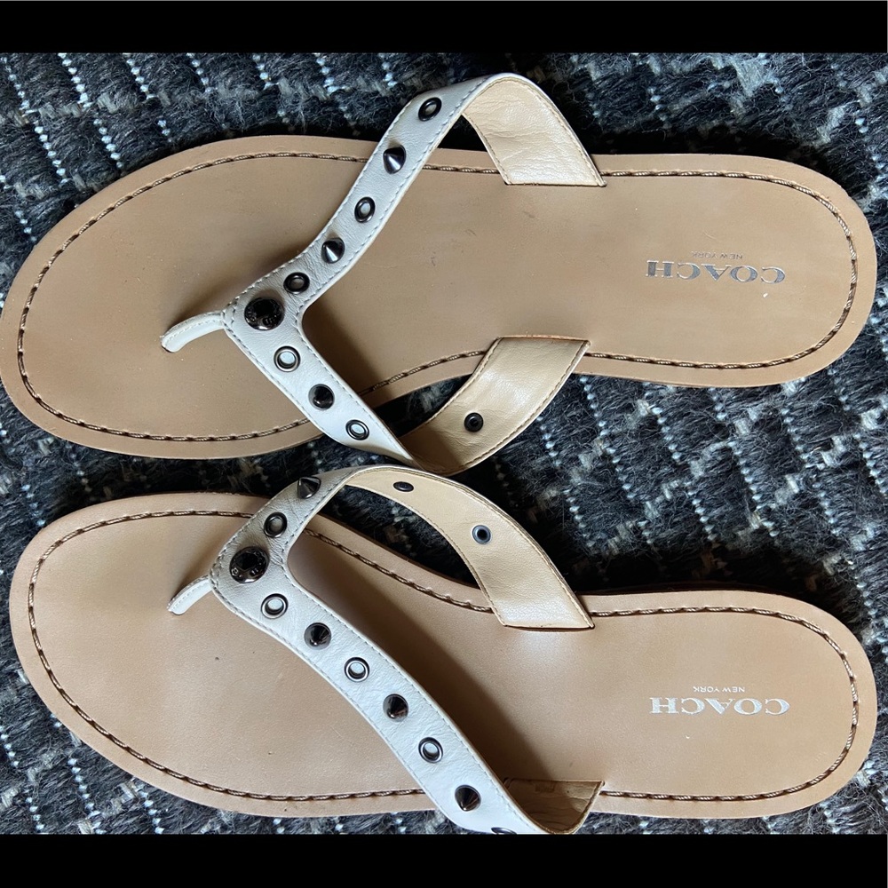 Coach Cottage Studded Sandals - Picture 3 of 4